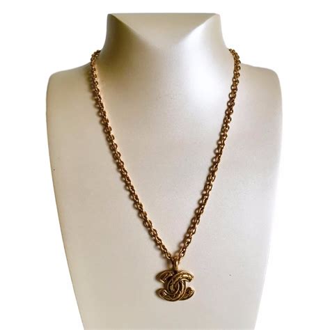 chanel double c necklace|chanel gold necklace.